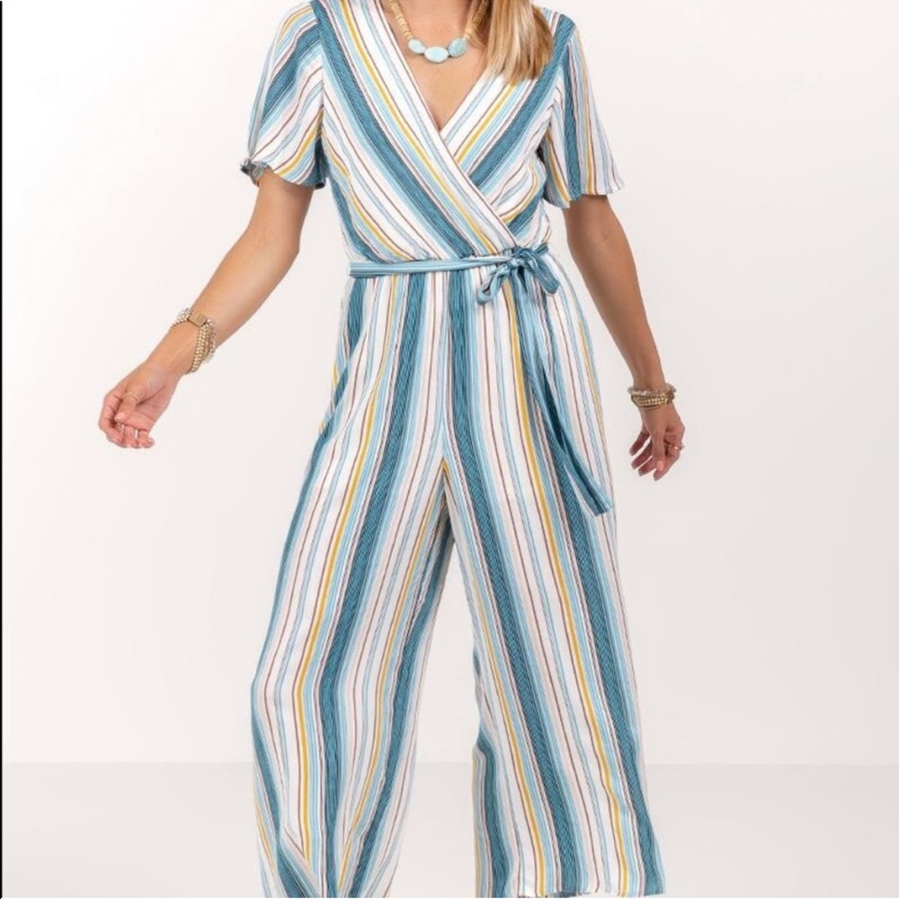 Trixxi Multicolor Striped Jumpsuit